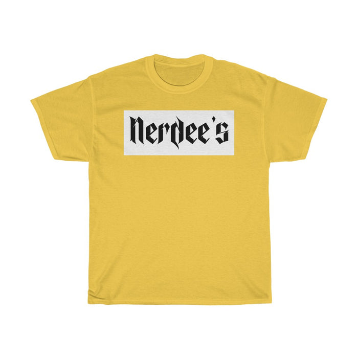 Nerdee's "White Label" - Unisex Heavy Cotton Tee