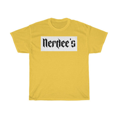 Nerdee's "White Label" - Unisex Heavy Cotton Tee