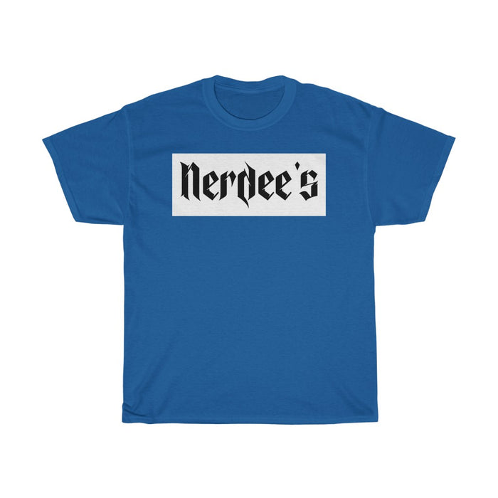 Nerdee's "White Label" - Unisex Heavy Cotton Tee