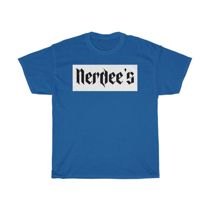 Nerdee's "White Label" - Unisex Heavy Cotton Tee
