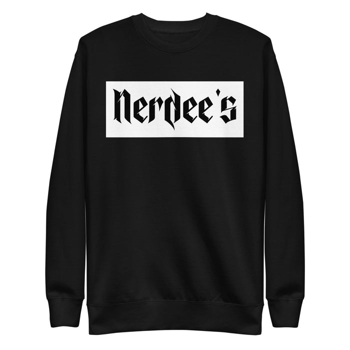 Nerdee's White Label Unisex Fleece Pullover