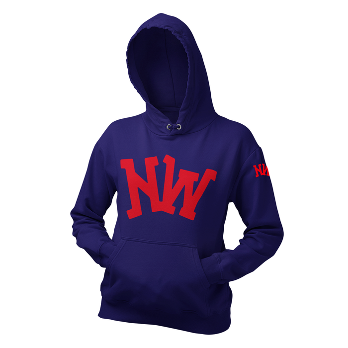 Nerdee's World Gaming Logo "NW" (Red) - Unisex Hoodie