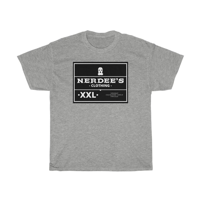 Nerdee's "XXL MOB" Unisex Heavy Cotton Tee
