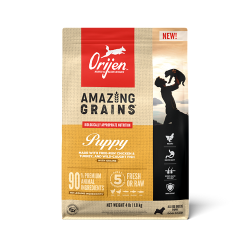 Orijen Amazing Grains Puppy Dry Dog Food