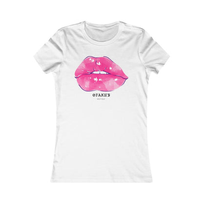 Otaku's Boutique "Hot Pink Lips" Logo - Women's Favorite Tee