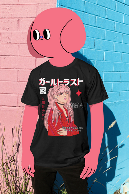 Otaku's Boutique (Nerdee's) "Pop Star" (Design 01) - Men's Lightweight Fashion Tee