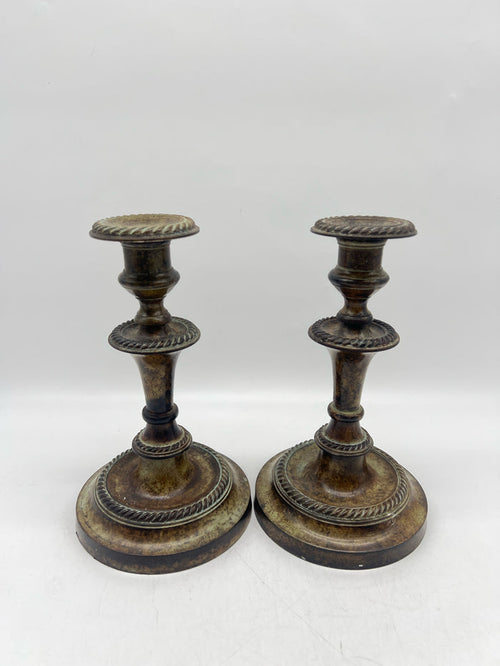 PAIR OF CANDLE STICKS