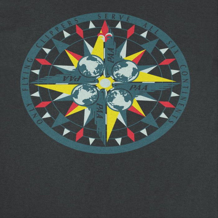 Pan Am Only Flying Clippers Black T-Shirt