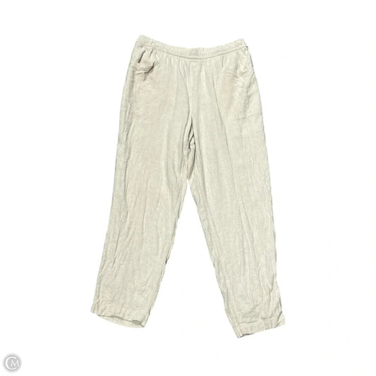 Pants Linen By Old Navy In Taupe, Size: M