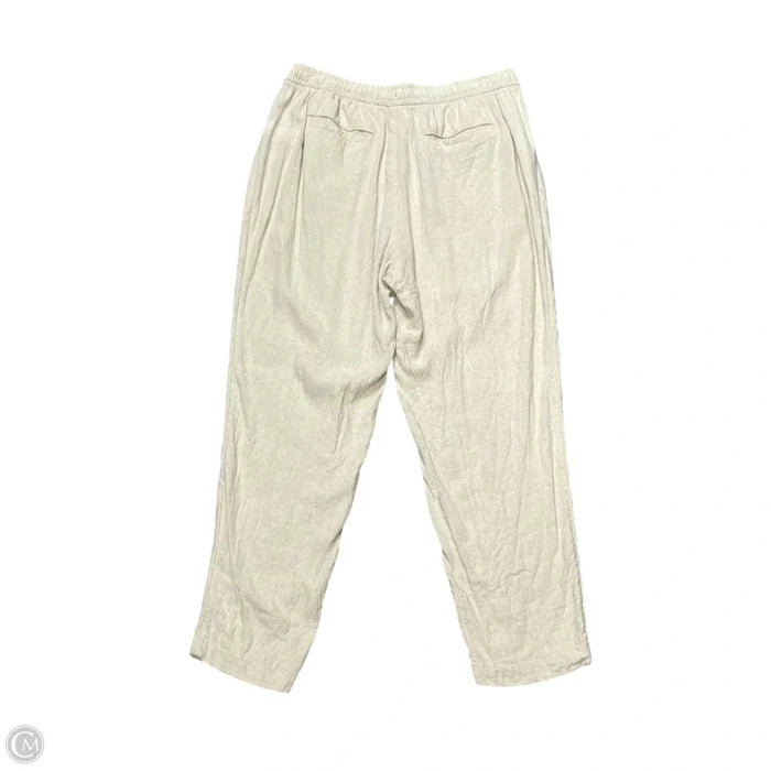 Pants Linen By Old Navy In Taupe, Size: M