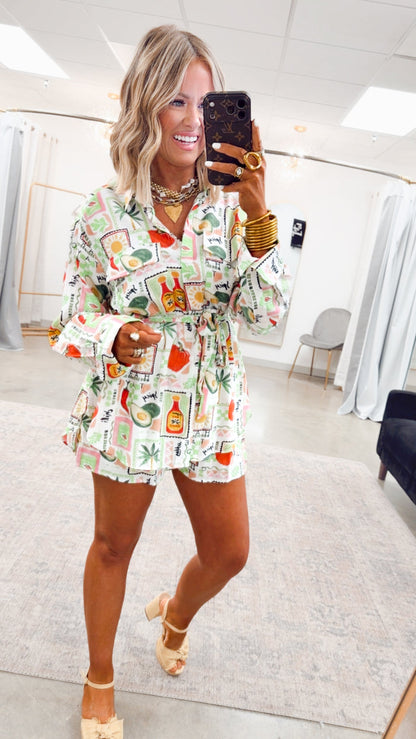 Pepper Parea Tunic Top