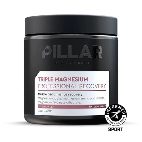 Pillar Performance Triple Magnesium Powder | 200g Tub