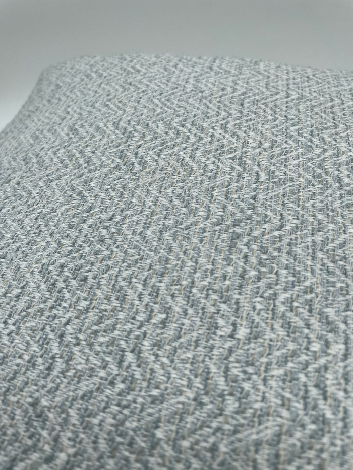 PILLOW BLUE AND GREY WOVEN