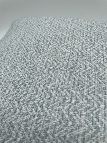 PILLOW BLUE AND GREY WOVEN