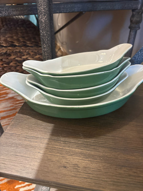 PORCELAIN PLATES S/4