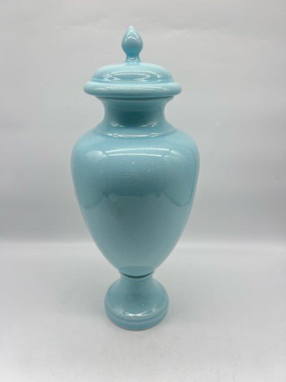 PORT 68  LIDDED JARS ROBINS EGG BLUE
