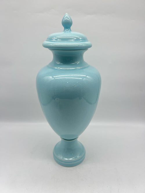 PORT 68  LIDDED JARS ROBINS EGG BLUE