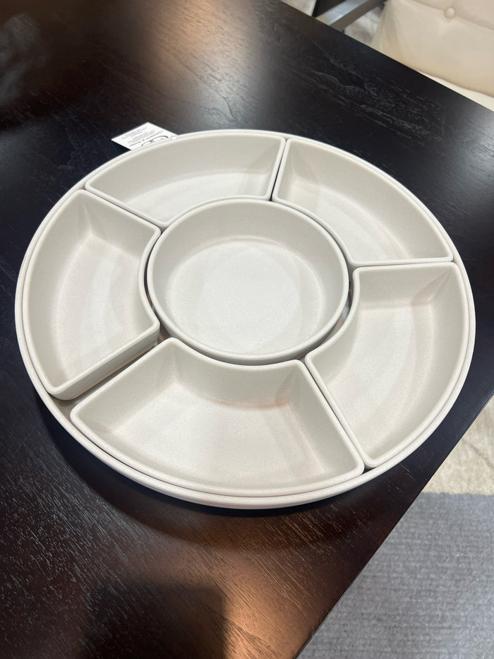 POTTERY BARN SERVING SET