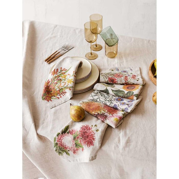 Painted Linen Napkins Eleish Van Breems Home