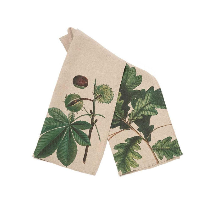 Printed Linen Tea Towels Eleish Van Breems Home