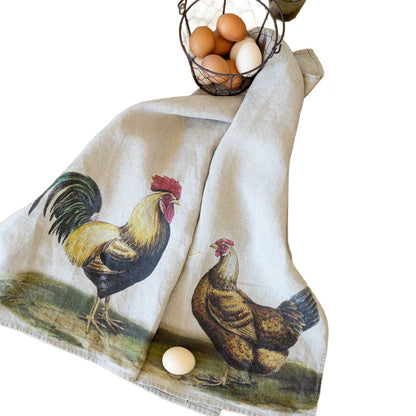 Rooster & Hen
