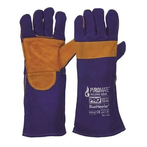 Pro Choice Blue Heeler Blue & Gold, Kevlar Stitched, Reinforced - 40cm X6 - KBW16E PPE Pro Choice
