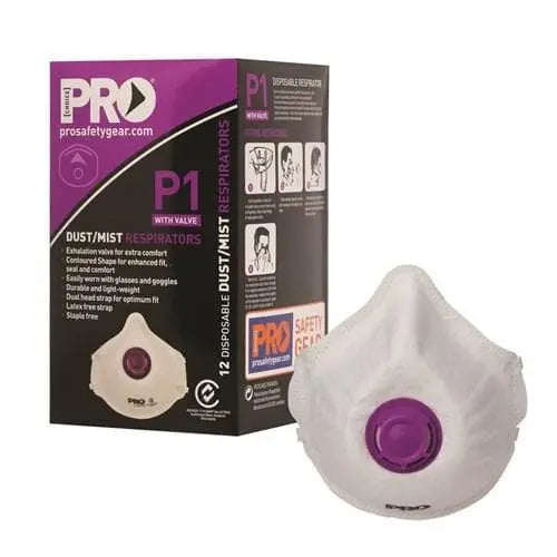 Pro Choice Respirator P1, With Valve - PC315 PPE Pro Choice