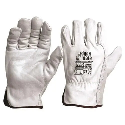 Pro Choice Riggamate Cow Grain Natural, Grey X12 - CGL41N PPE Pro Choice S