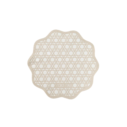 RATTAN STARLACE CHALLAH COVER