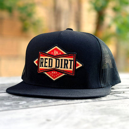 Red Dirt Hat Co. Cowboy Bow Tie Hat in Black