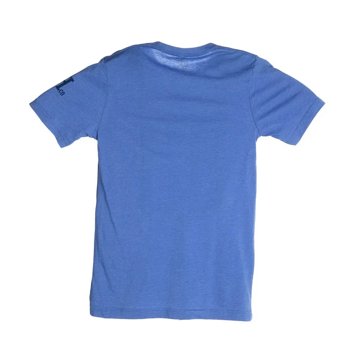 Red Dirt Hat Co. "Pointer" Graphic T-Shirt in Columbia Blue