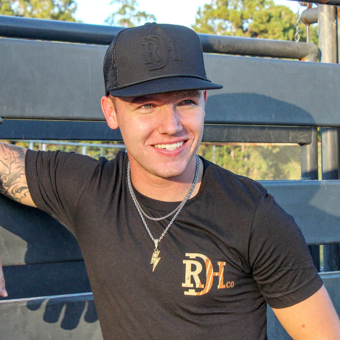 Red Dirt Hat Co. The Brand Hat in Black