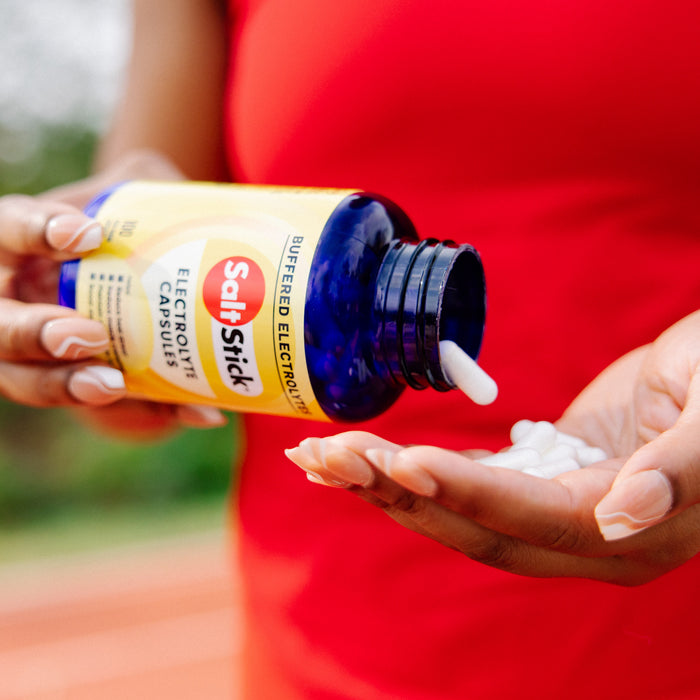 SaltStick Electrolyte Caps + Caffeine | 100 Capsules