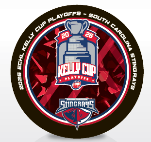 SC Stingrays 2026 Playoff Puck