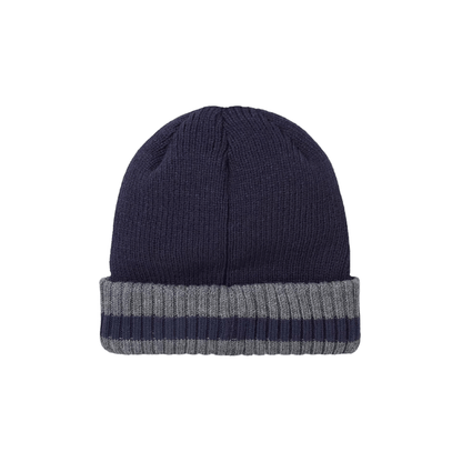 Sealskinz Holkham Waterproof Cold Weather Stripe Roll Cuff Beanie Men