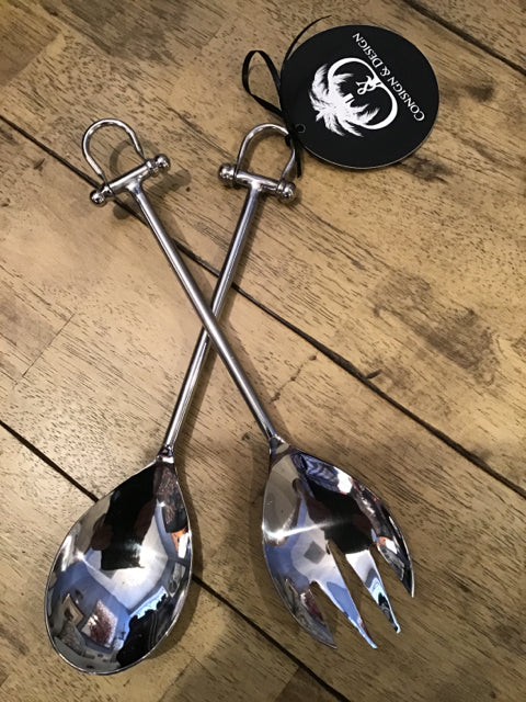 SERVING SET SILVER STIRRUP