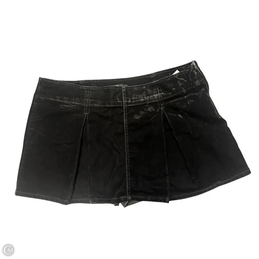 Skirt Mini & Short By Madden Nyc In Black, Size: 18
