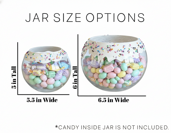 Spring Glass Candy Bowl