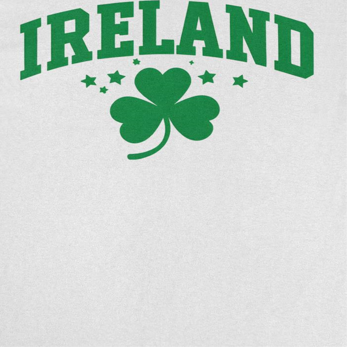 St. Patricks Day Ireland Clover Text T-Shirt