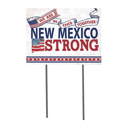 State Strong Lawn Sign New Mexico
