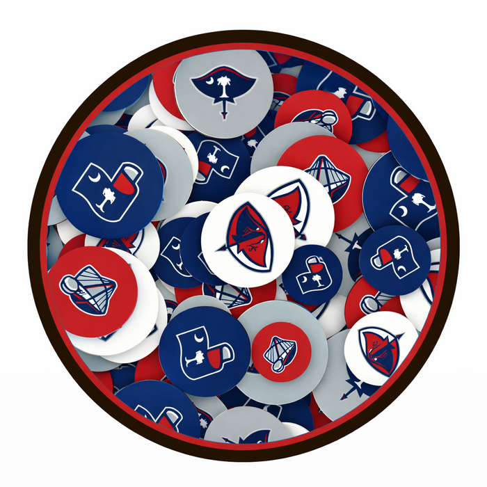 Stingrays Pilling up Puck