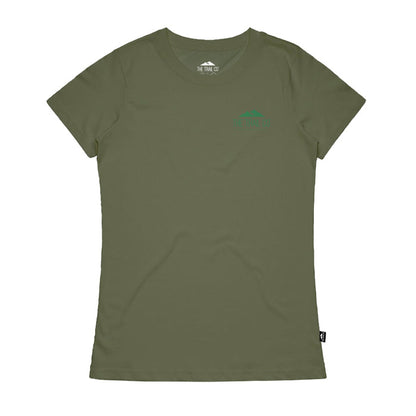 The Trail Co. Casual Tee | Green FKT | Womens