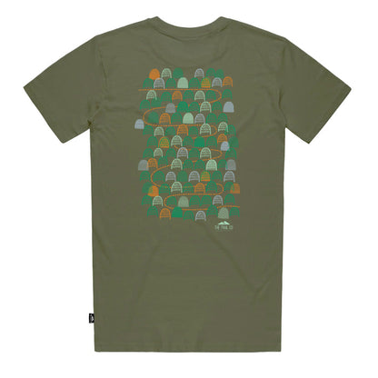 The Trail Co. Casual Tee | Green Path | Unisex