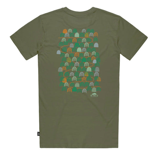 The Trail Co. Casual Tee | Green Path | Unisex