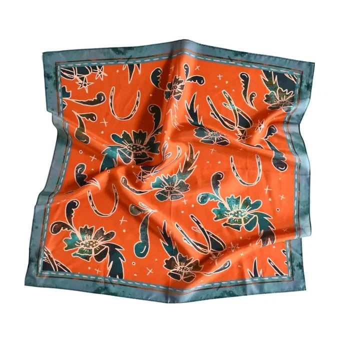 Tirzah Lane Art Hand Drawn Silk Wild Rags (Various Prints Available)