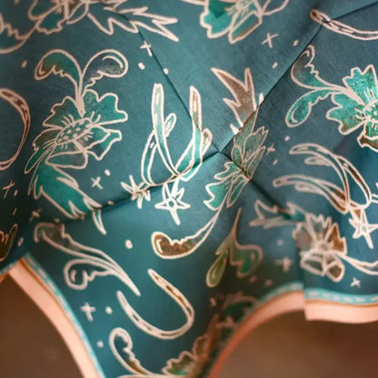 Tirzah Lane Art Hand Drawn Silk Wild Rags (Various Prints Available)