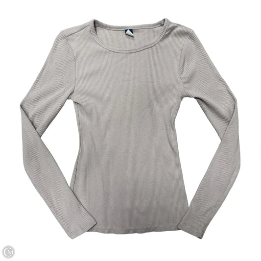 Top Long Sleeve By Old Navy In Taupe, Size: Xs