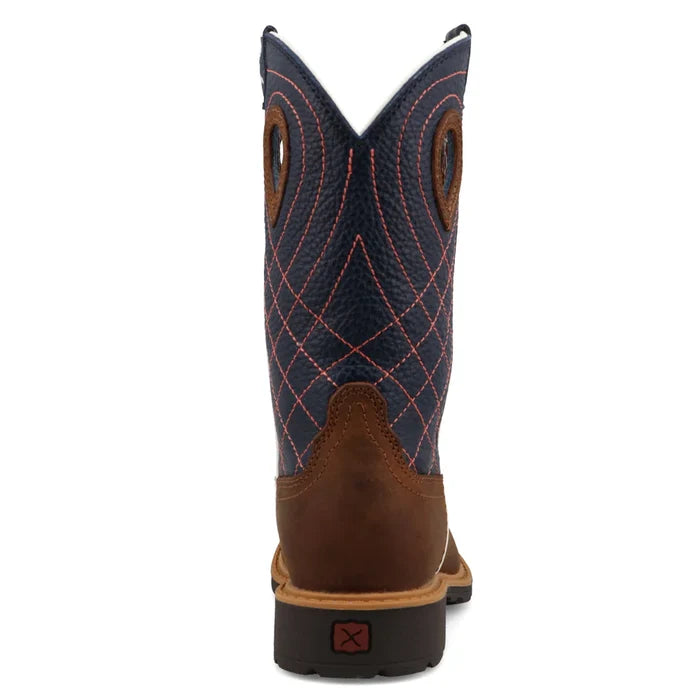 Twisted X Youth Mocha & Navy Cowboy Boot