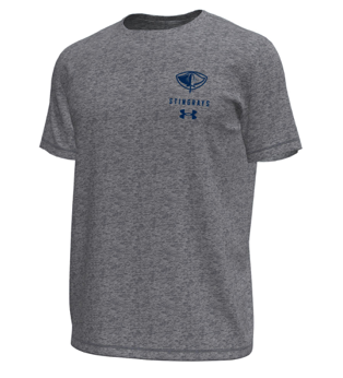 UA Dri- Fit Grey Stingrays Blueprint SS T-Shirt