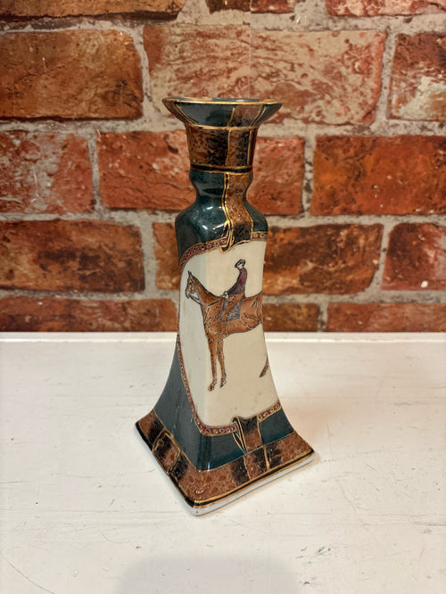 VINTAGE WBI PORCELAIN CANDLE HOLDER